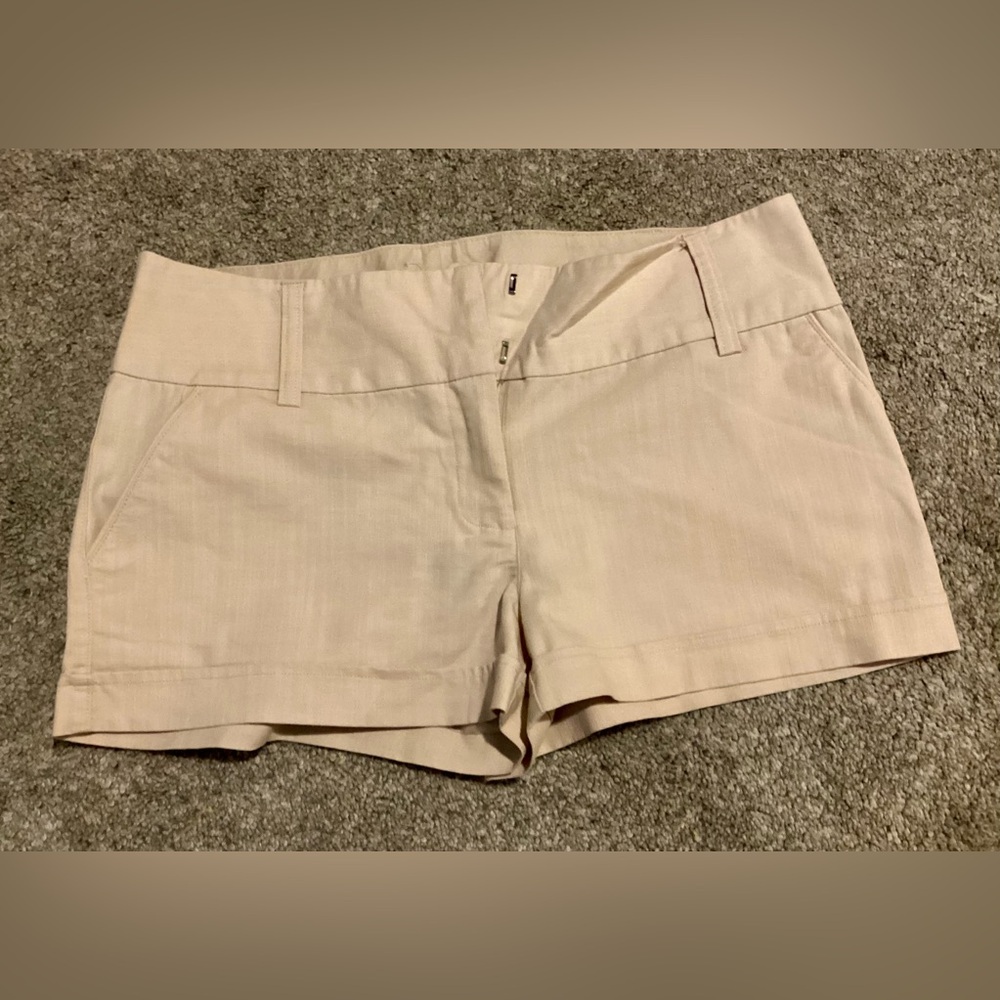 Guess Tan Shorts with Tailored Fit